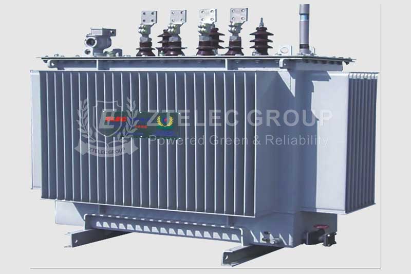 Amorphous alloy oil immersed transformer